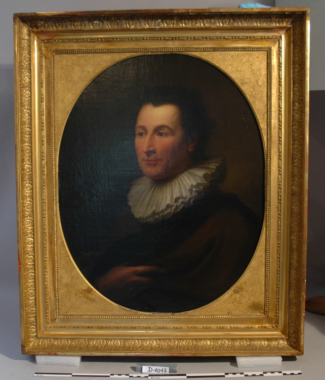 Portrait d’homme avec une collerette