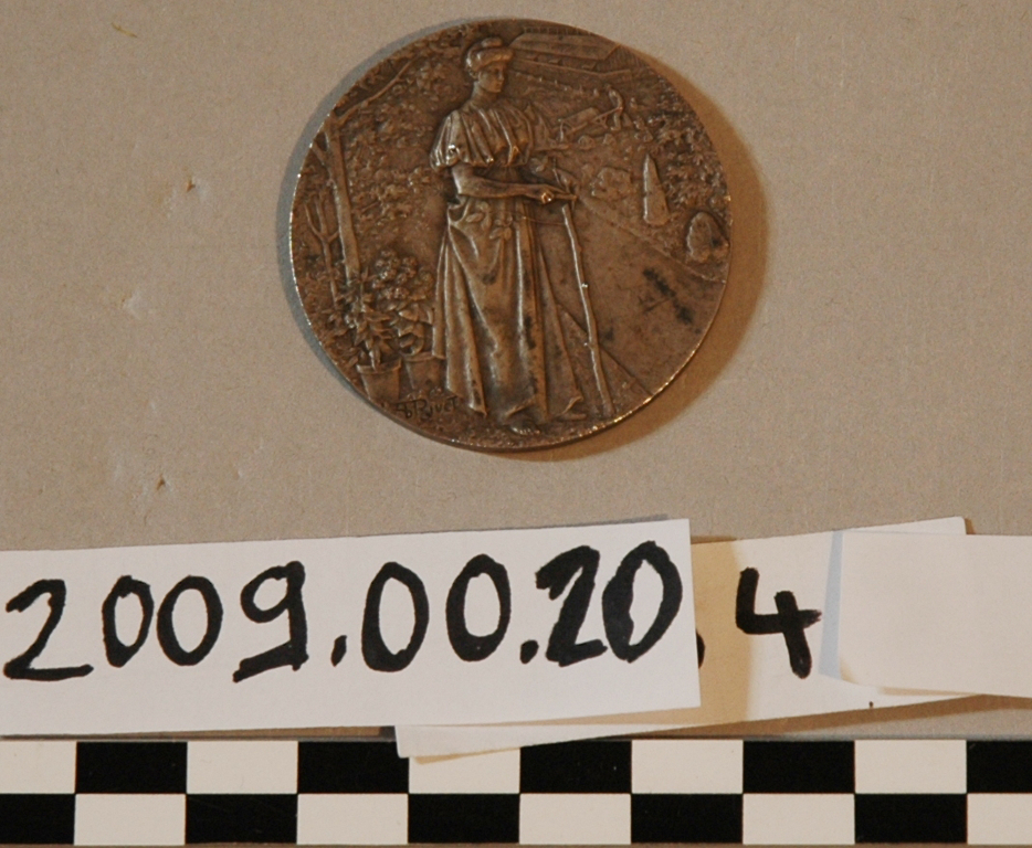 Médaille de la société d’horticulture et de viticulture Argenteuil