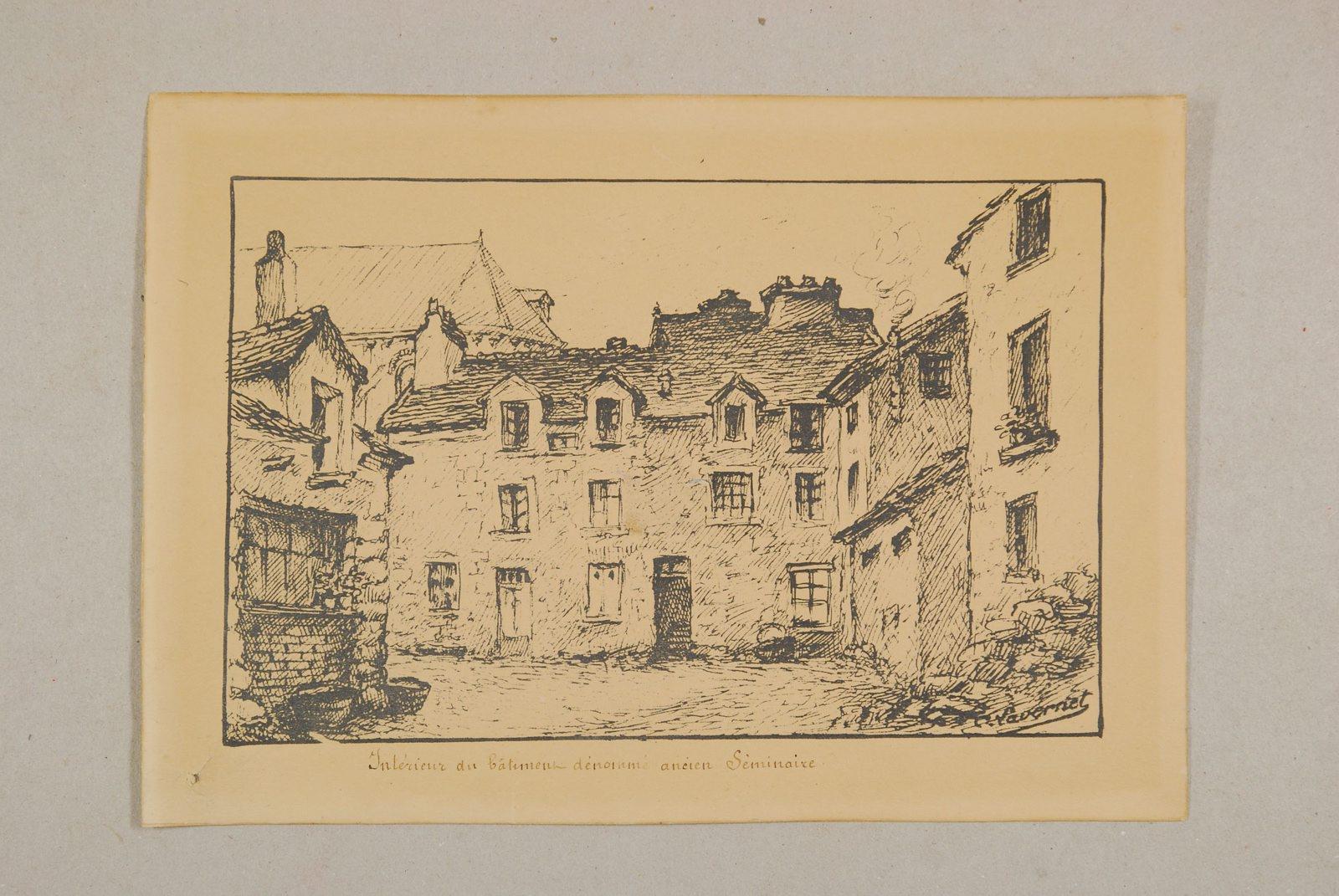 Intérieur du bâtiment dénommé ancien Séminaire.