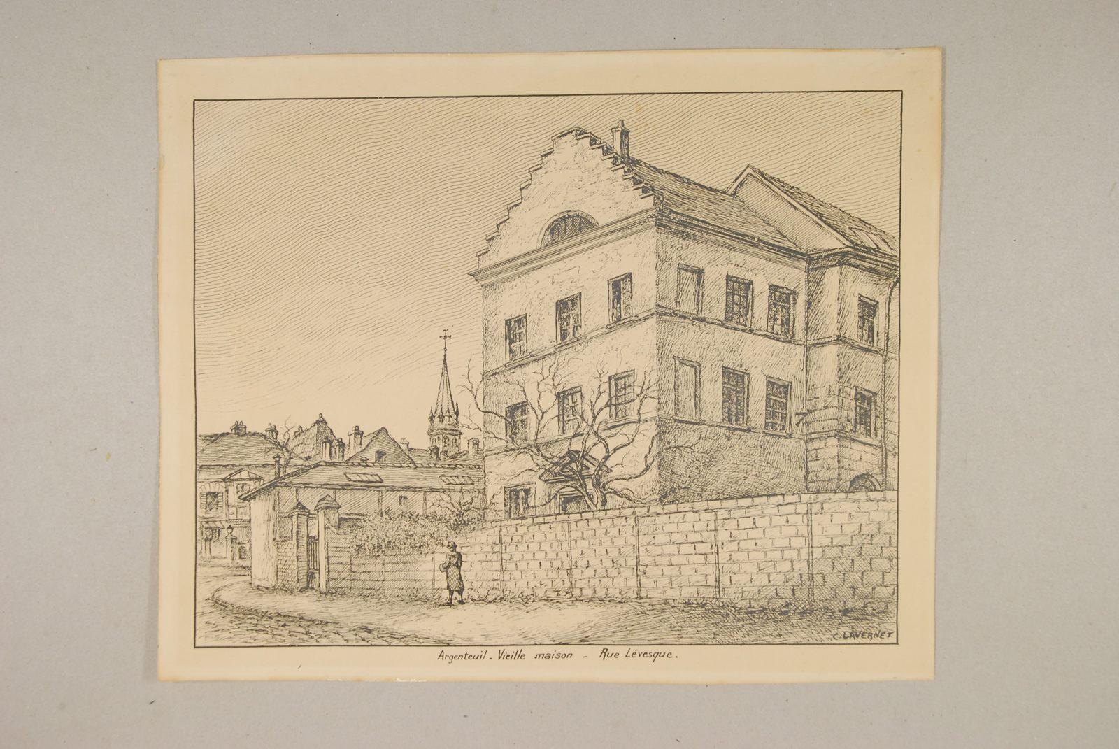 Argenteuil : vieille maison, Rue Levesque