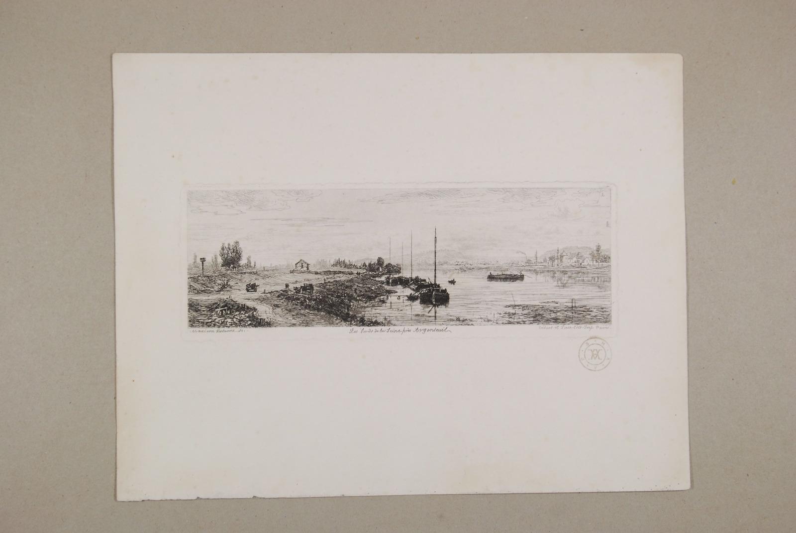 Les bords de Seine près Argenteuil