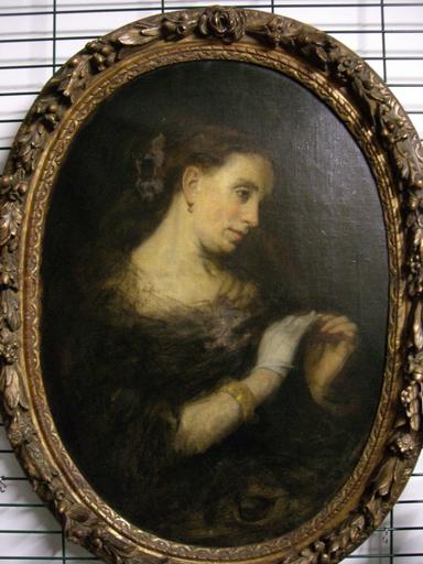 Portrait de l'épouse du peintre (Marguerite Laurence Deshayes)