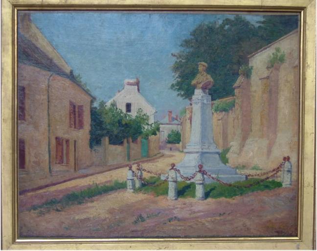 Monument d'Aubigny à Auvers sur Oise