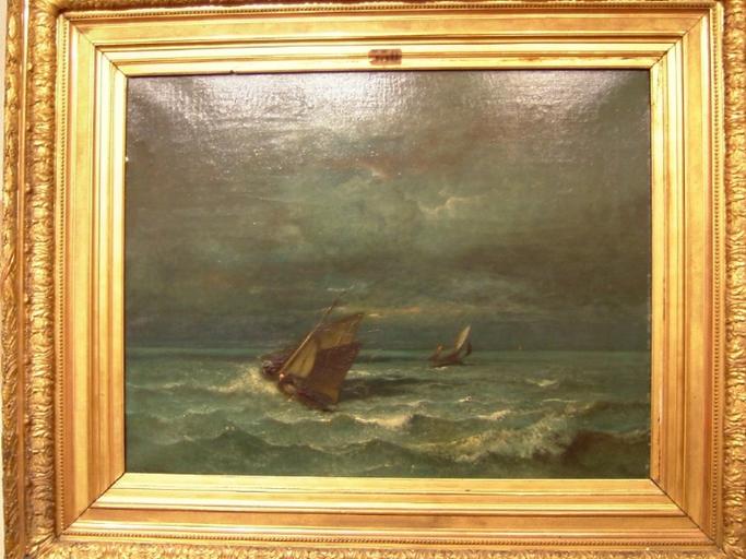 Un orage en mer (fin des années 1880)