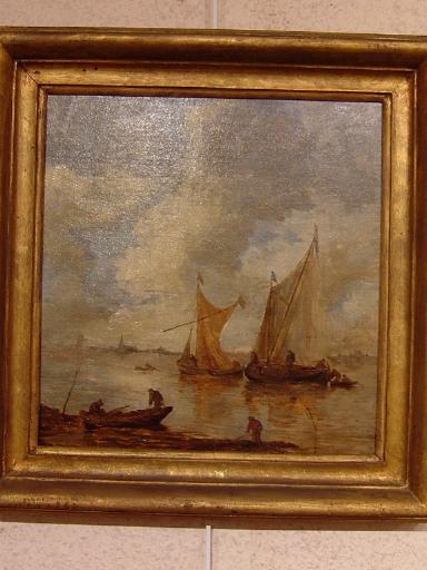Copie d'une école hollandaise d'après Van Goyen