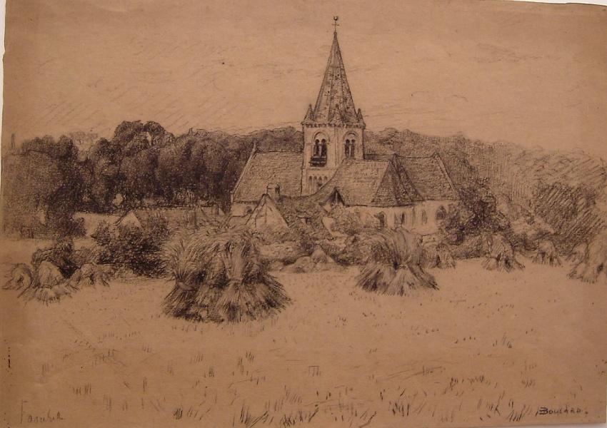 L'église de Frouville