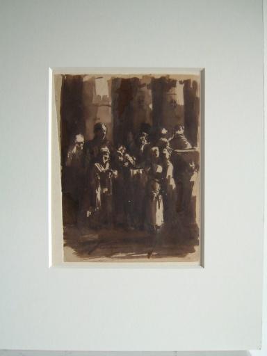 Intérieur d'église (titre factice)