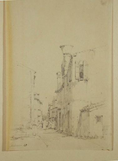 Venise ; ruelle a Malamocco sur le Lido