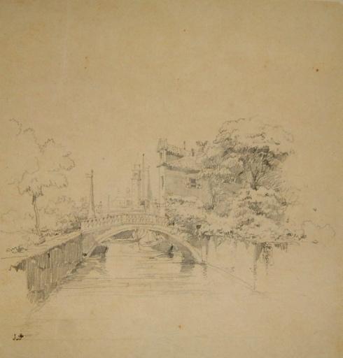 Un canal à Venise dans le quartier de Castello