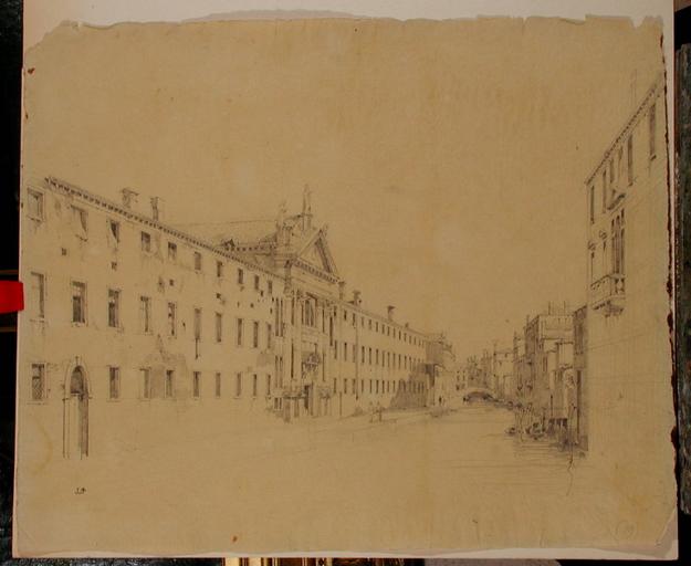 Venise, Hôpital des Mendiants (c.1836)