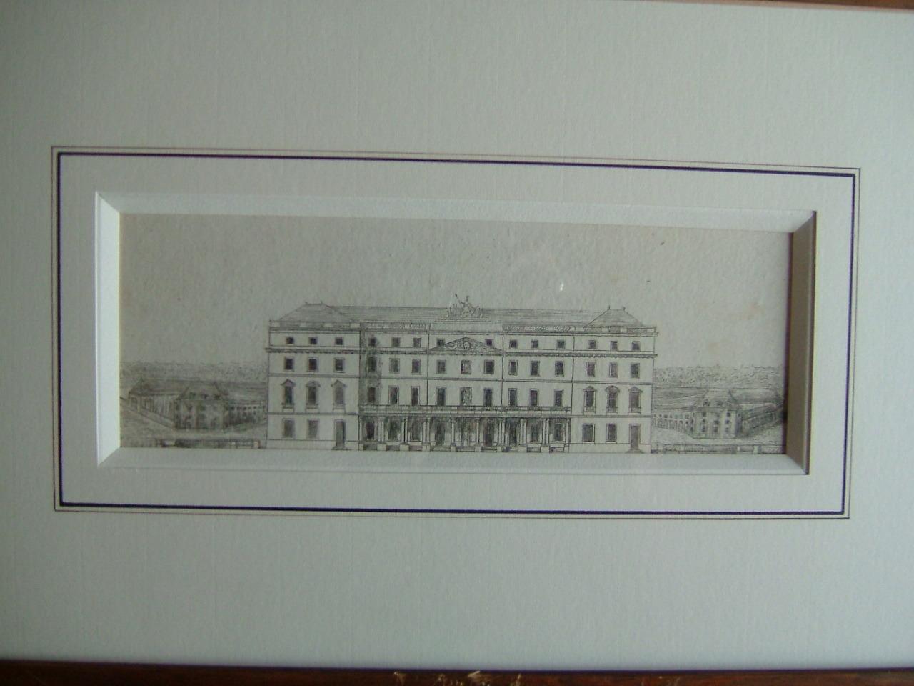 Château de L'Isle-Adam face vers la cour d'honneur