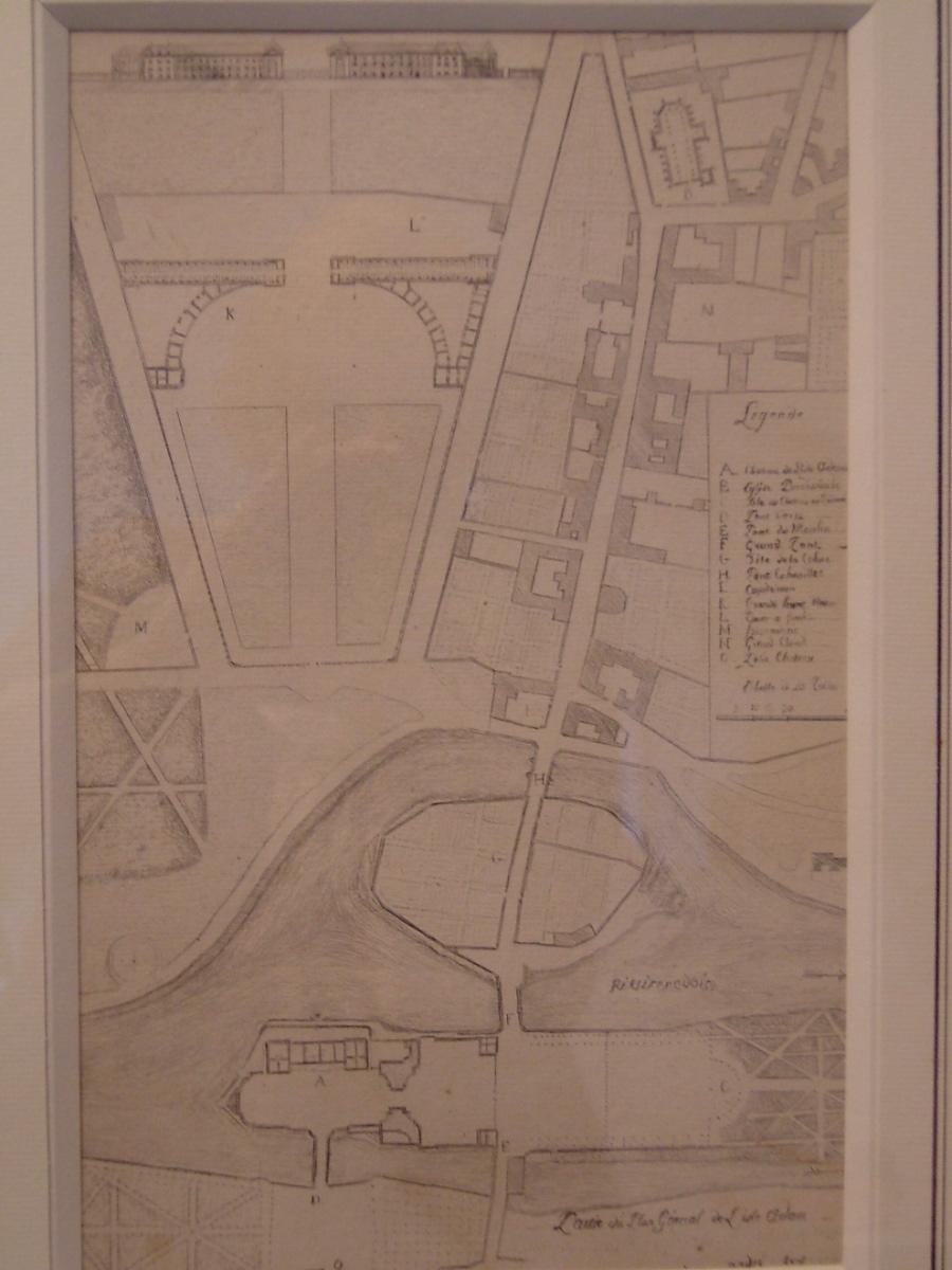 Partie du plan général de l'Isle-Adam 1809