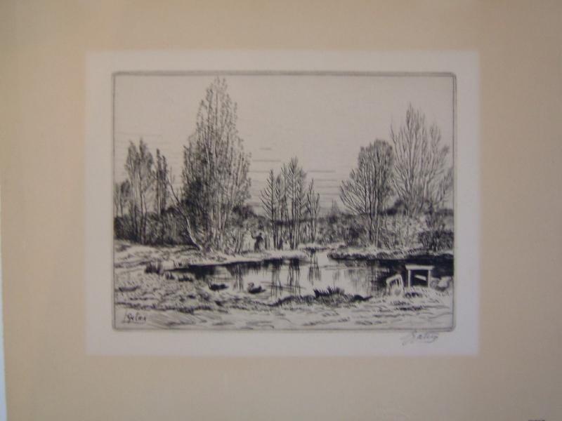 Ru aux canards, source du Sausseron (la Naze) 1928