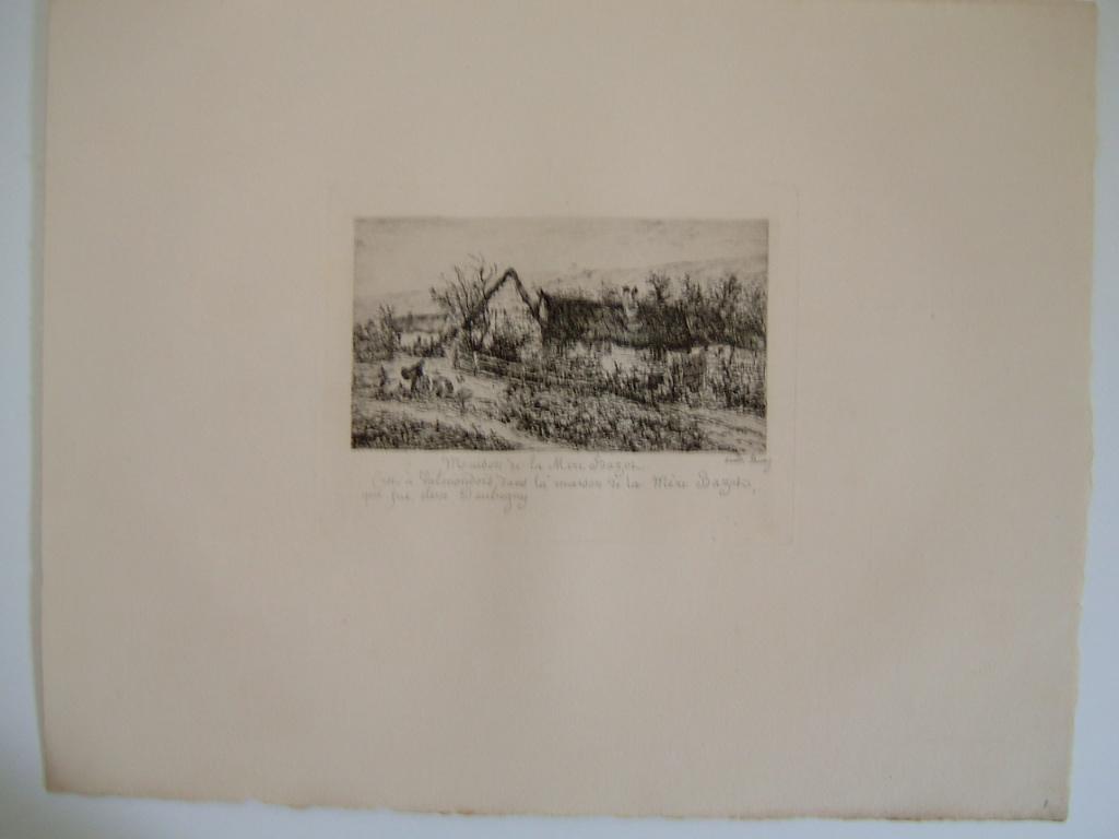 Daubigny, souvenirs et croquis (06) : Maison de la mère Bazot (Valmondois)