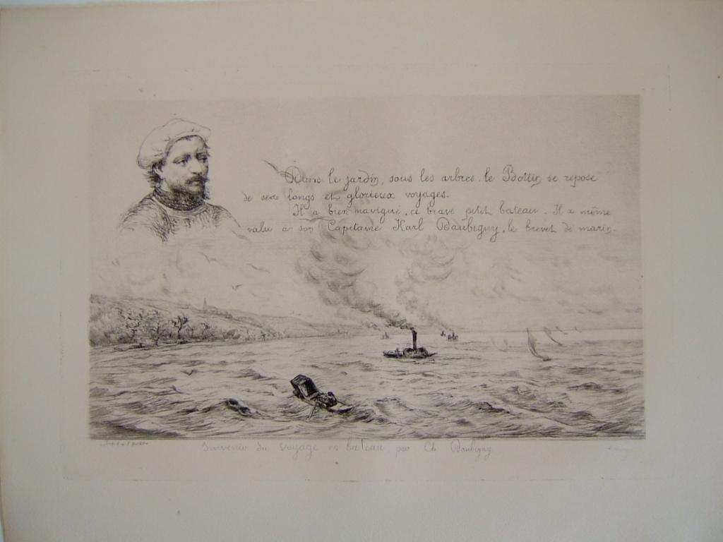 Daubigny, souvenirs et croquis (08) : Souvenir du voyage en bateau par Ch. Daubigny