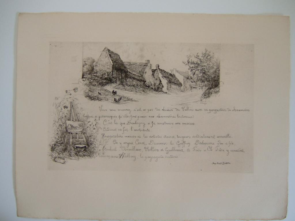 Daubigny, souvenirs et croquis (09) : Chemin des Vallées (Auvers sur Oise)