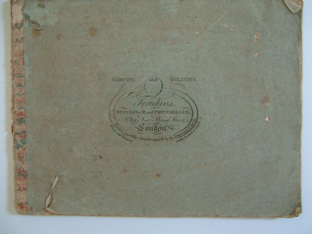 Book of etchings (recueil de gravures exécutées sur papier orange) (12 vignettes)