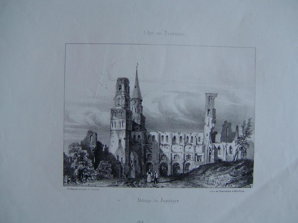 Abbaye de Jumièges 1837