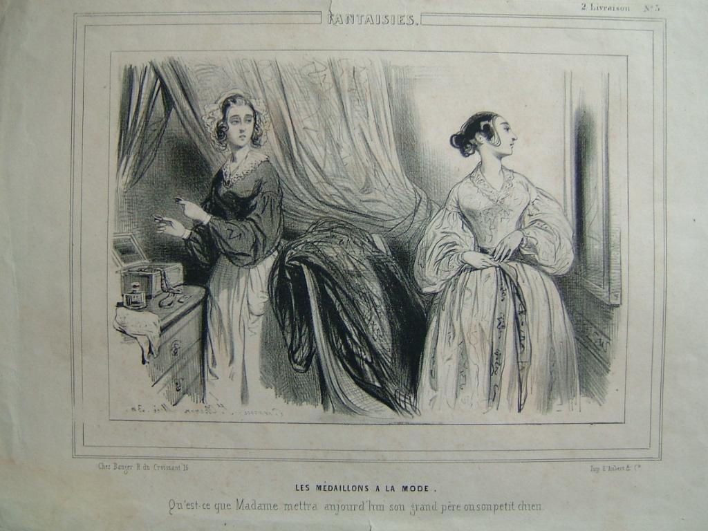 Les médaillons à la mode ; Fantaisies