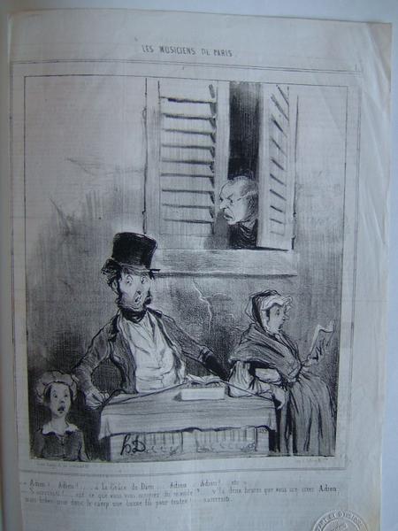 Le Charivari : Les Musiciens de Paris