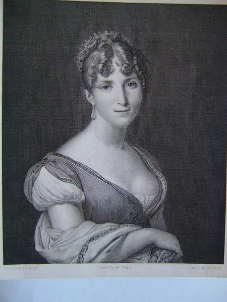La reine Hortense mère de Napoléon III (Hortense de Beauharnais)