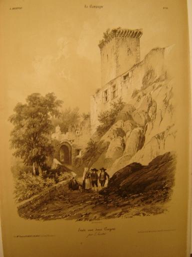 La Campagne, Etude aux deux crayons