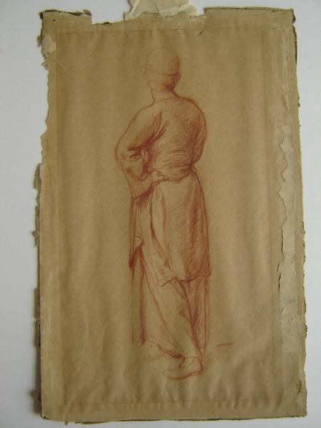 Figure féminine de dos