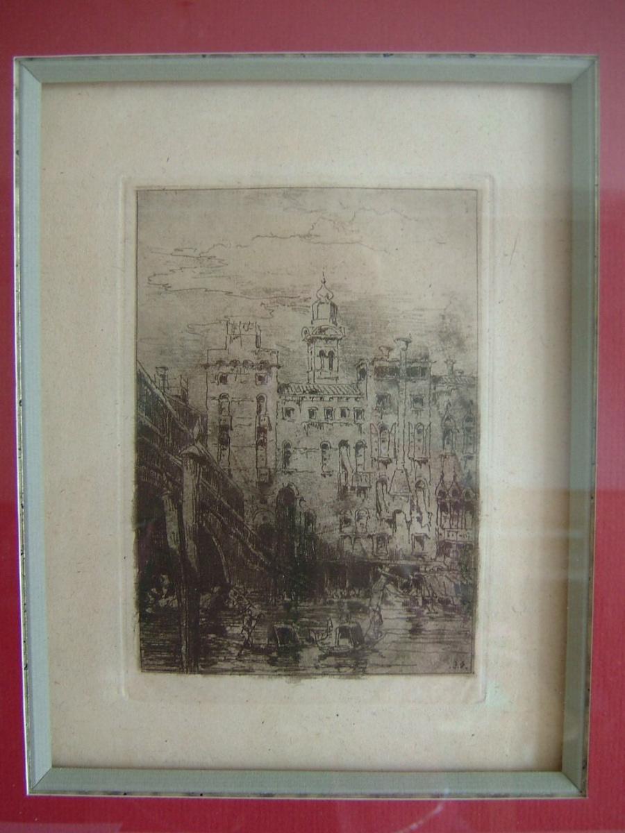 Venise, le pont du Rialto (c.1835)