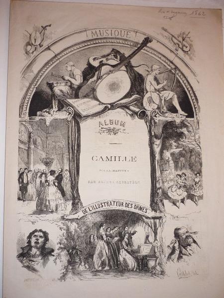 Camille, polka mazurka par Alfred Lagravère