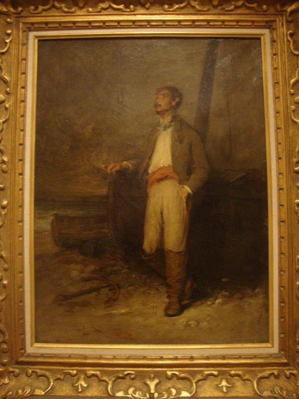 Jeune marin fumant