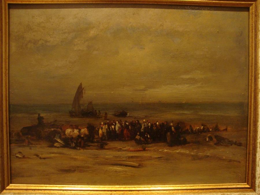 Pêcheurs sur la plage