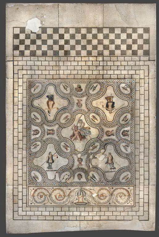mosaïque de Penthée