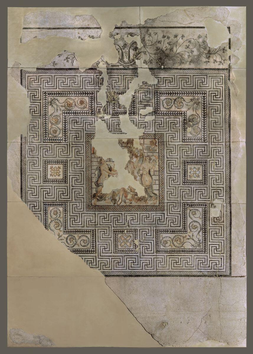 mosaïque d'Achille
