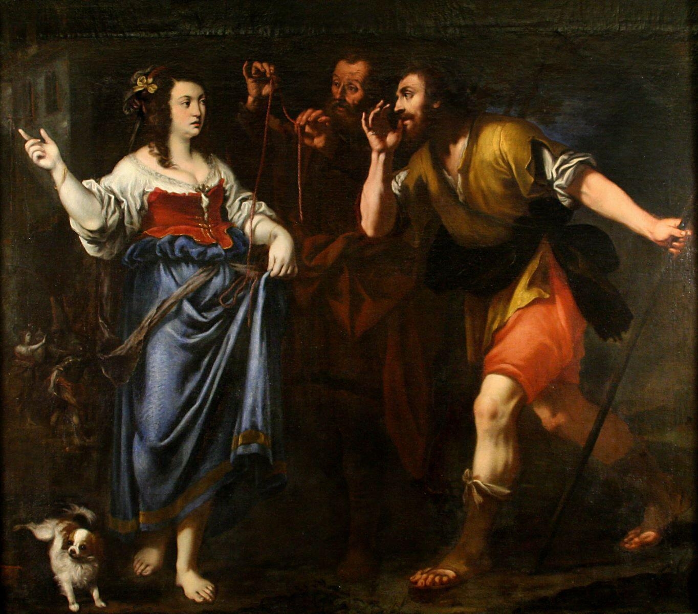 La Courtisane Rahab fait échapper de Jéricho les espions envoyés par Josué