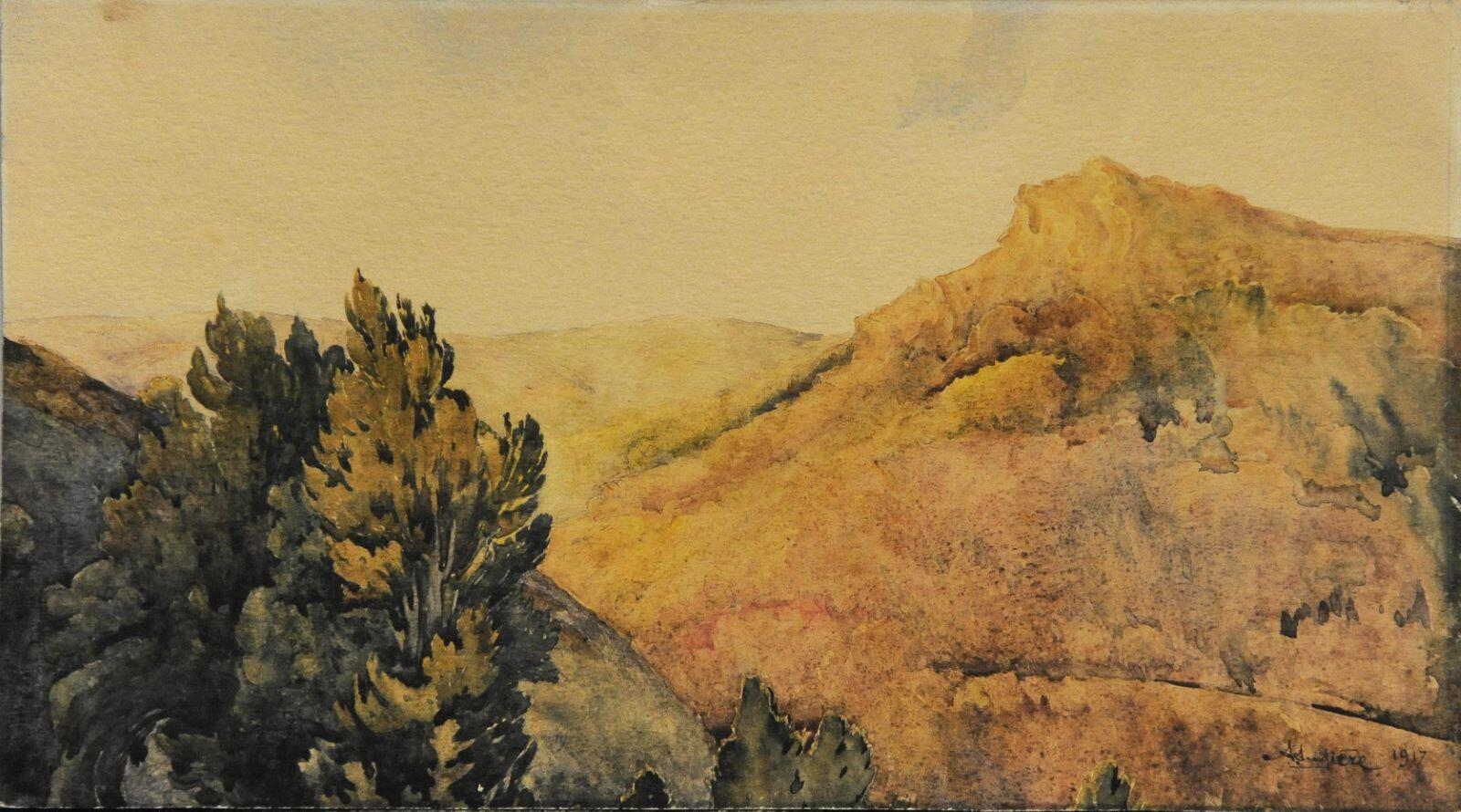 Soir d’été dans les Cévennes ; Combe