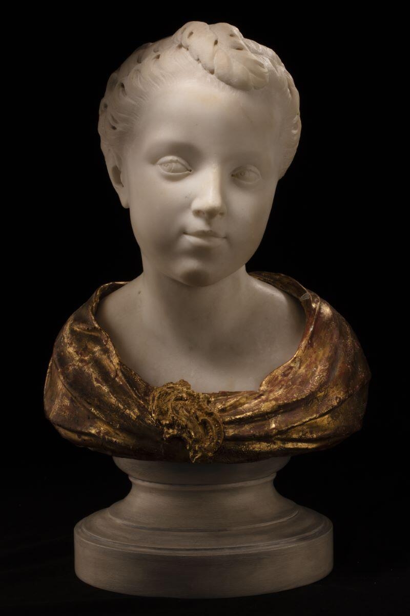 Tête de jeune fille ; Portrait présumé de la Marquise d'Antin