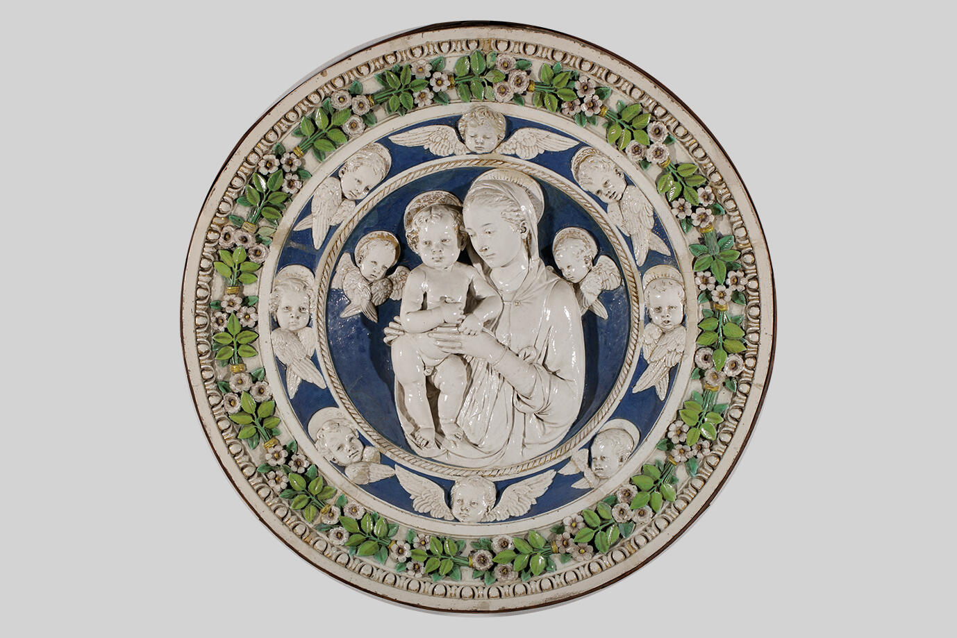Vierge à l’Enfant et deux chérubins, dite Madone Foulc