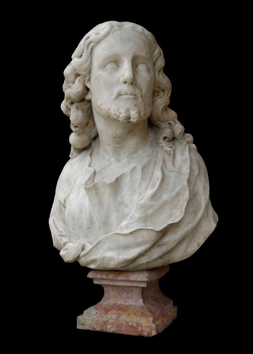 Tête de Christ ; Salvator Mundi