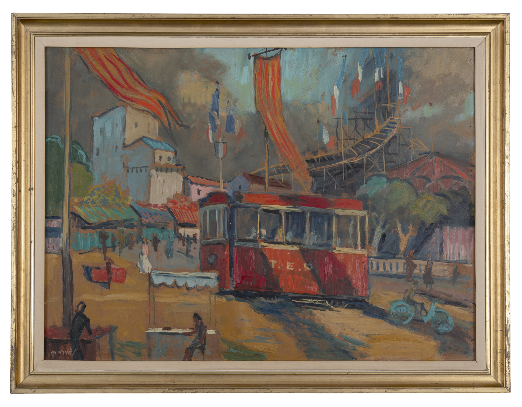 Le tramway rouge