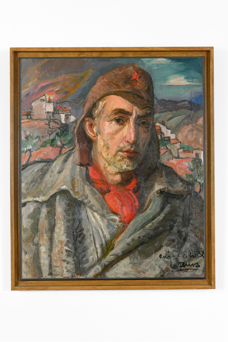 Autoportrait en soldat