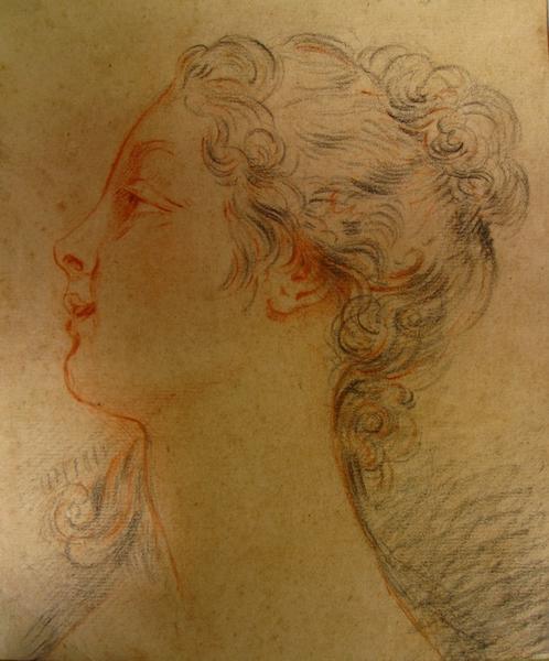 Tête de jeune fille