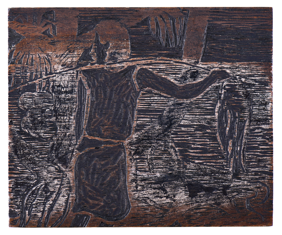 Bois gravés pour Noa-Noa page 143 (élément d'ensemble)