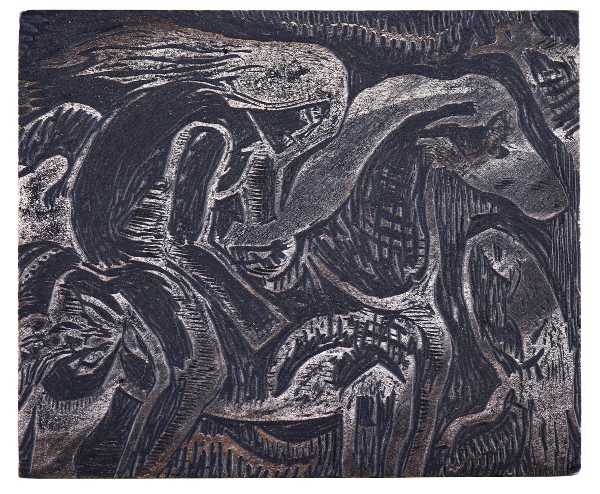 Bois gravés pour Noa-Noa page 141 (élément d'ensemble)