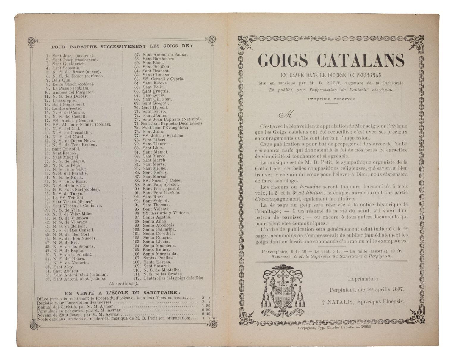 Goigs de Sant Joseph