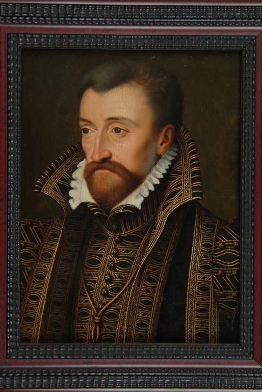 Joli portrait à l'huile d'un prince de Guise (titre de l'inventaire) ; Antoine de Bourbon (1518-1562) (titre d'usage)