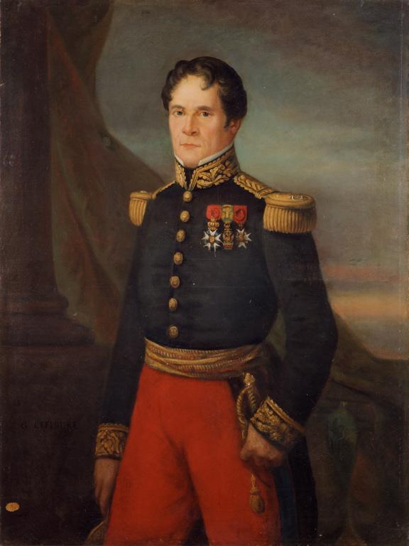 Portrait à l'huile représentant le Général Renard (titre de l'inventaire)