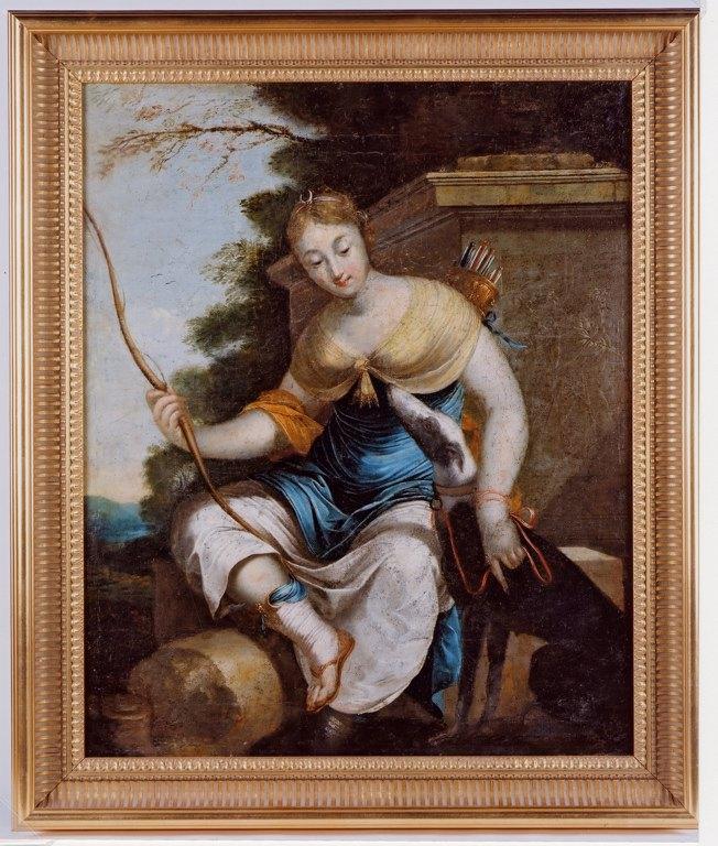 Diane de Poitiers sous la figure de Diane (titre de l'inventaire) ; Diane chasseresse (titre d'usage)