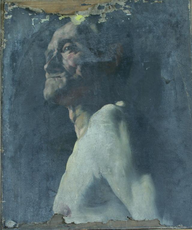 Buste d'homme de profil (titre d'usage)