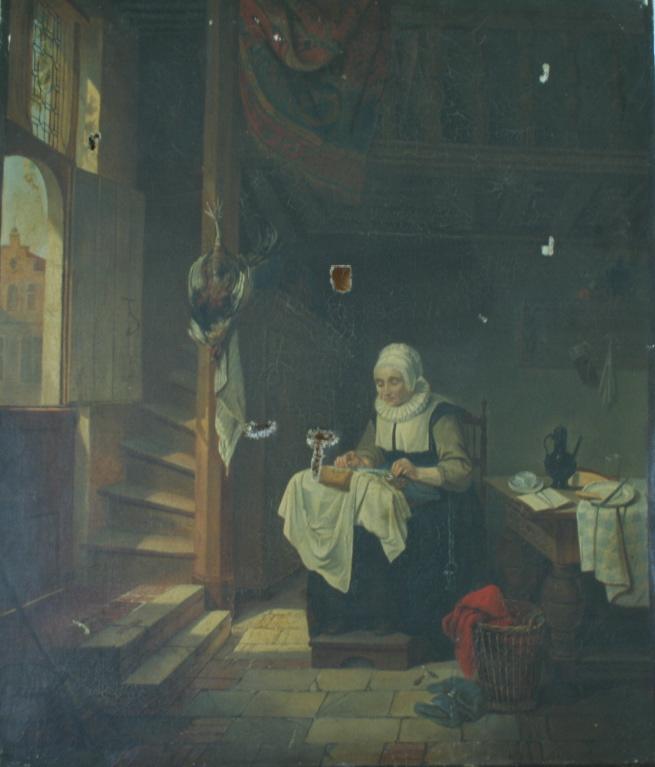 La dentellière bruxelloise (titre de l'inventaire)