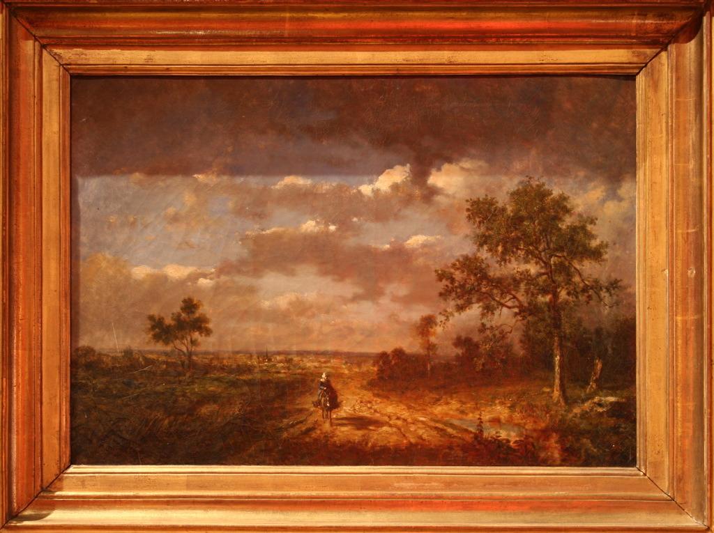 Le chemin d'Argenteuil (titre de l'inventaire) ; Vue prise sur le chemin d'Argenteuil près de Paris (titre d'usage)